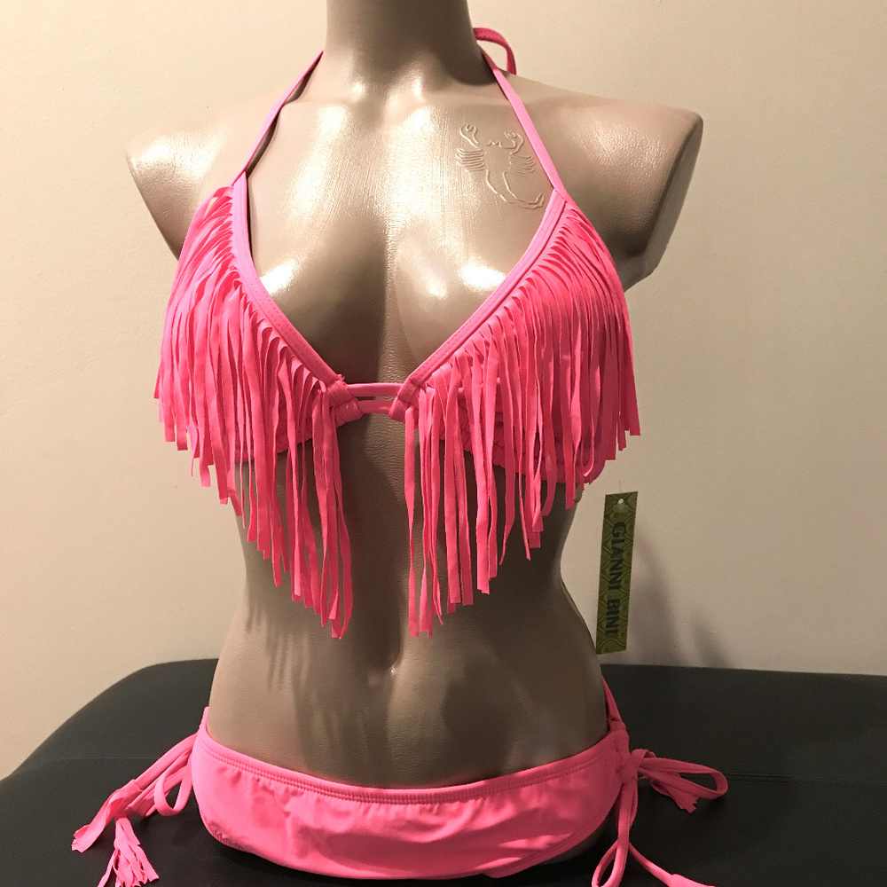 Gianni Bini estilo 2 pieces fringe  swimwear